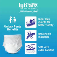 20 Pcs lyfcare Adult Pull UP Pants Diapers Large-3