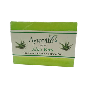 A H Handmade Aloevera Soap Bathing Bar 125 gram -2