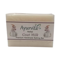 A H Handmade Goat Milk Soap Bathing Bar 125 gram-1