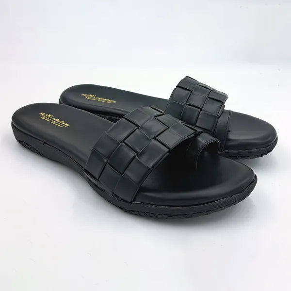 AZ-371 Women Flat Sandals Black-5