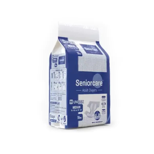 Champ Senior Care High Absorb Tape Style Adult Diapers- 10 Pcs/ Pack