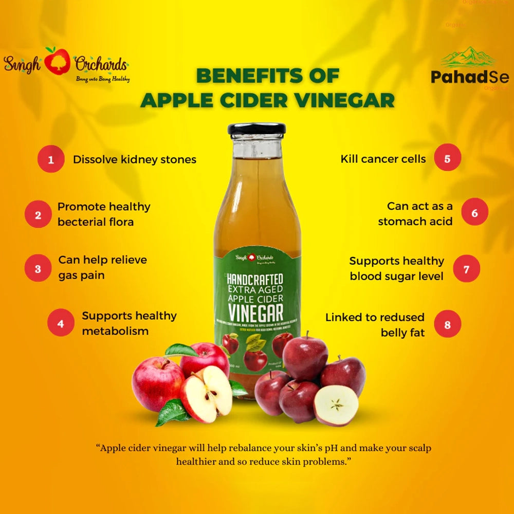 Apple Cider Vinegar ( Mother base ) 500ml – Rolloverstock