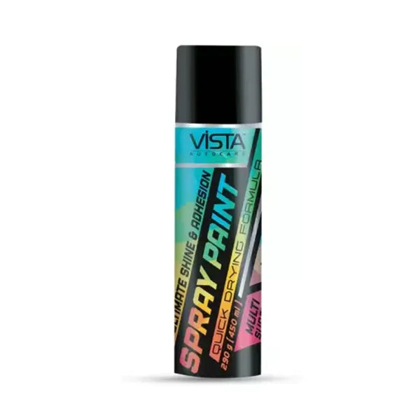 Auto Care Glossy Black Spray Paint 400 Ml-1