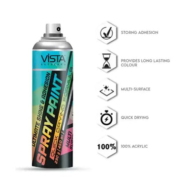 Auto Care Glossy Black Spray Paint 400 Ml-2