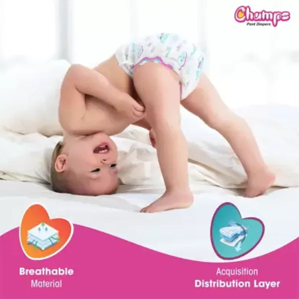 Baby Diaper Pants Pack of 1 - S  (60 Pieces)-3