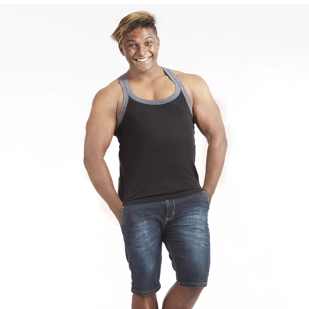 Crepeon Cotton Sleeve Less Gym Men's Vest (Pack of 10)