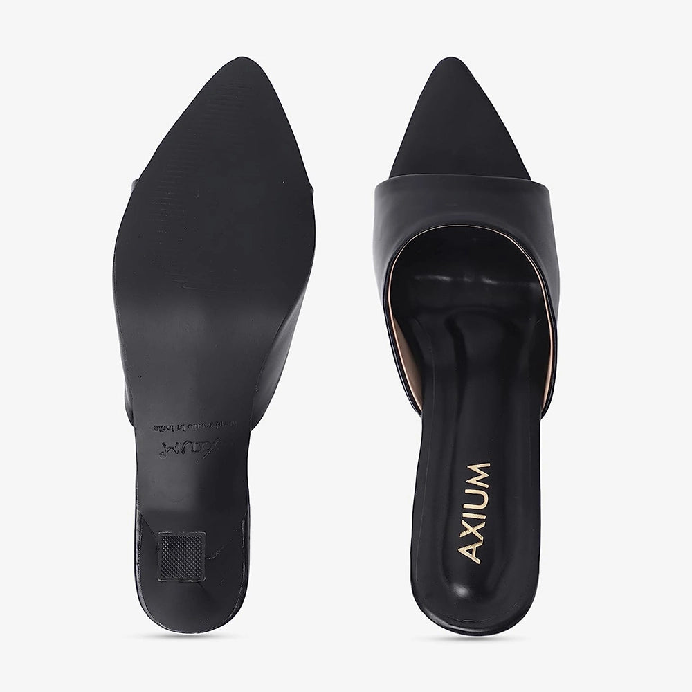 Casual Pointed Toe Heels,2