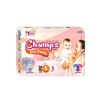 Champs Dry Pant Baby DiapersS  (5 Pieces)-2