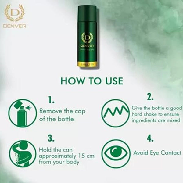 D H D Body Spray 165ml-3