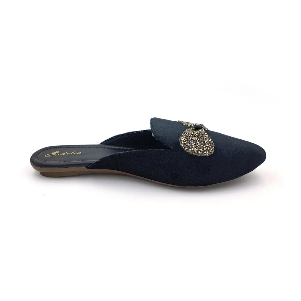 DH 449 Leather Flat Mules-4