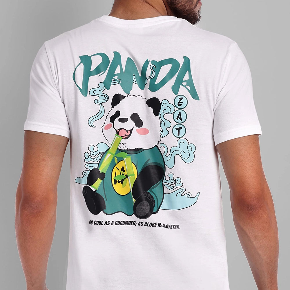 Dillon Killen Panda White T-Shirt (2)