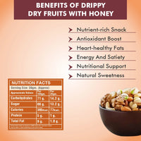 Drippy Organics Honey Nuts- 250 Grams