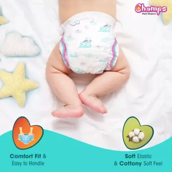 Dry Baby Diaper Pants - L  (62 Pieces)-3