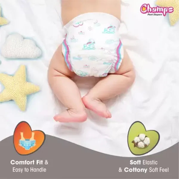 Dry Baby Diaper Pants- XL  (54 Pieces)-2