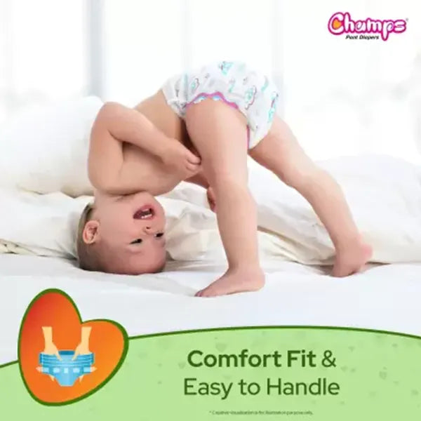 Dry Baby Pants Diapers - S  (78 Pieces)-3