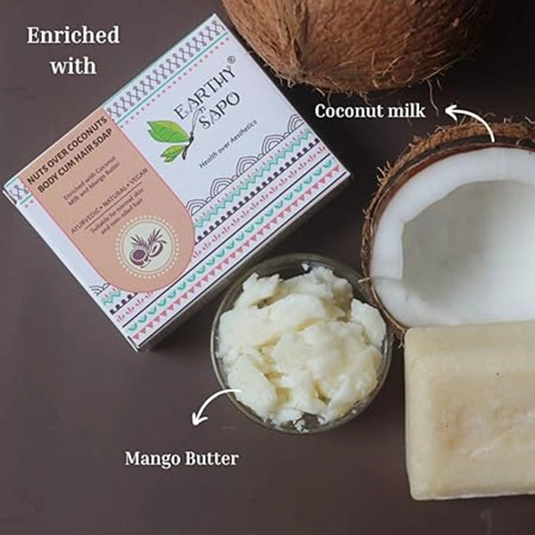 E S Coconuts BC Hair Soap-4