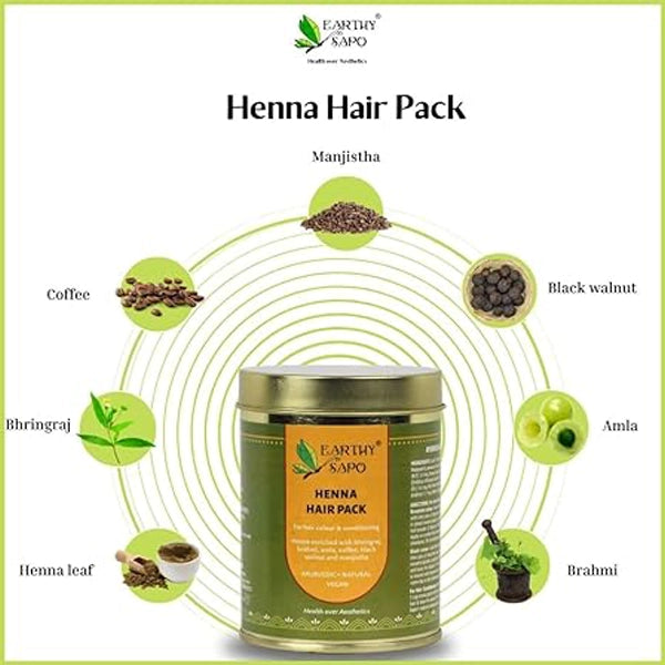 E S Henna Hair Pack-3
