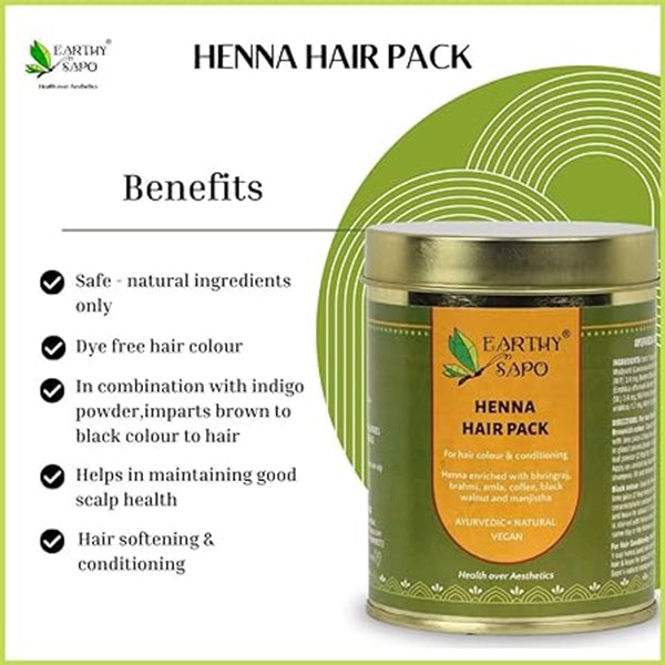 E S Henna Hair Pack-4