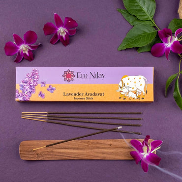 Eco Nilay Lavender Avadavat Incense Stick-2