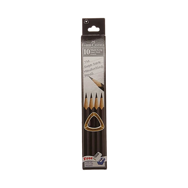 FC-10 Matt Pencils with Eraser-(1000-04) (1)