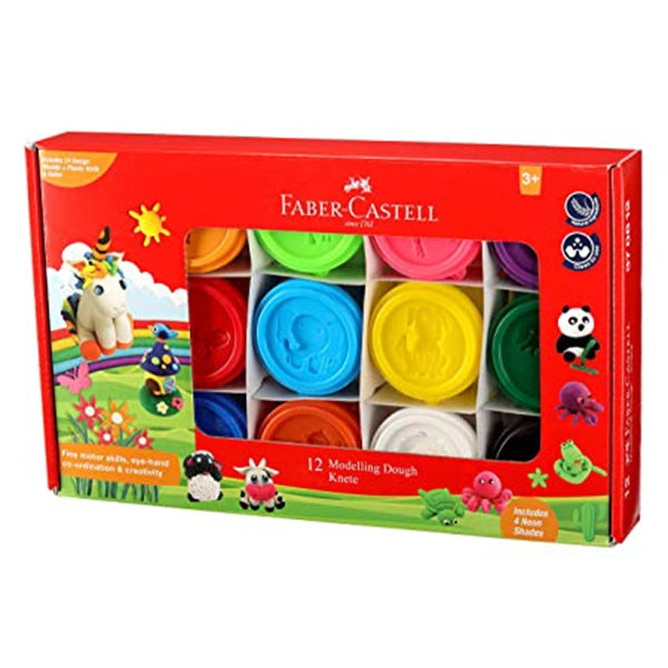 FC-Little creatives modeling dough packpcs12 regular & neon (370812)