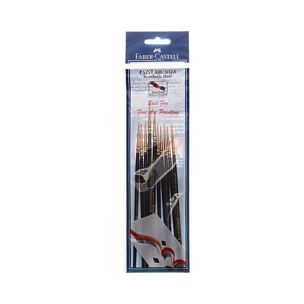 FC-Paint Brush - Synth Hair Round Size 000 Pack 10 (2)