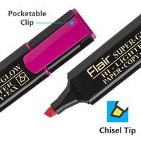 FLAIR 5 Shades Super Glow Highlighter Blister-4