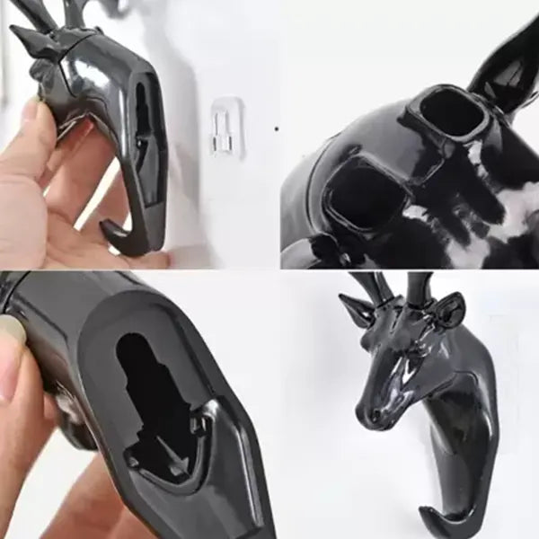GC-Deer Head Hanging Hook (4)