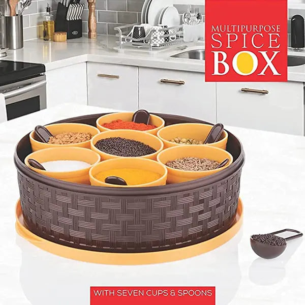 GC-Plastic Round Masala Rangoli Box - 7 Sections-1 (3)