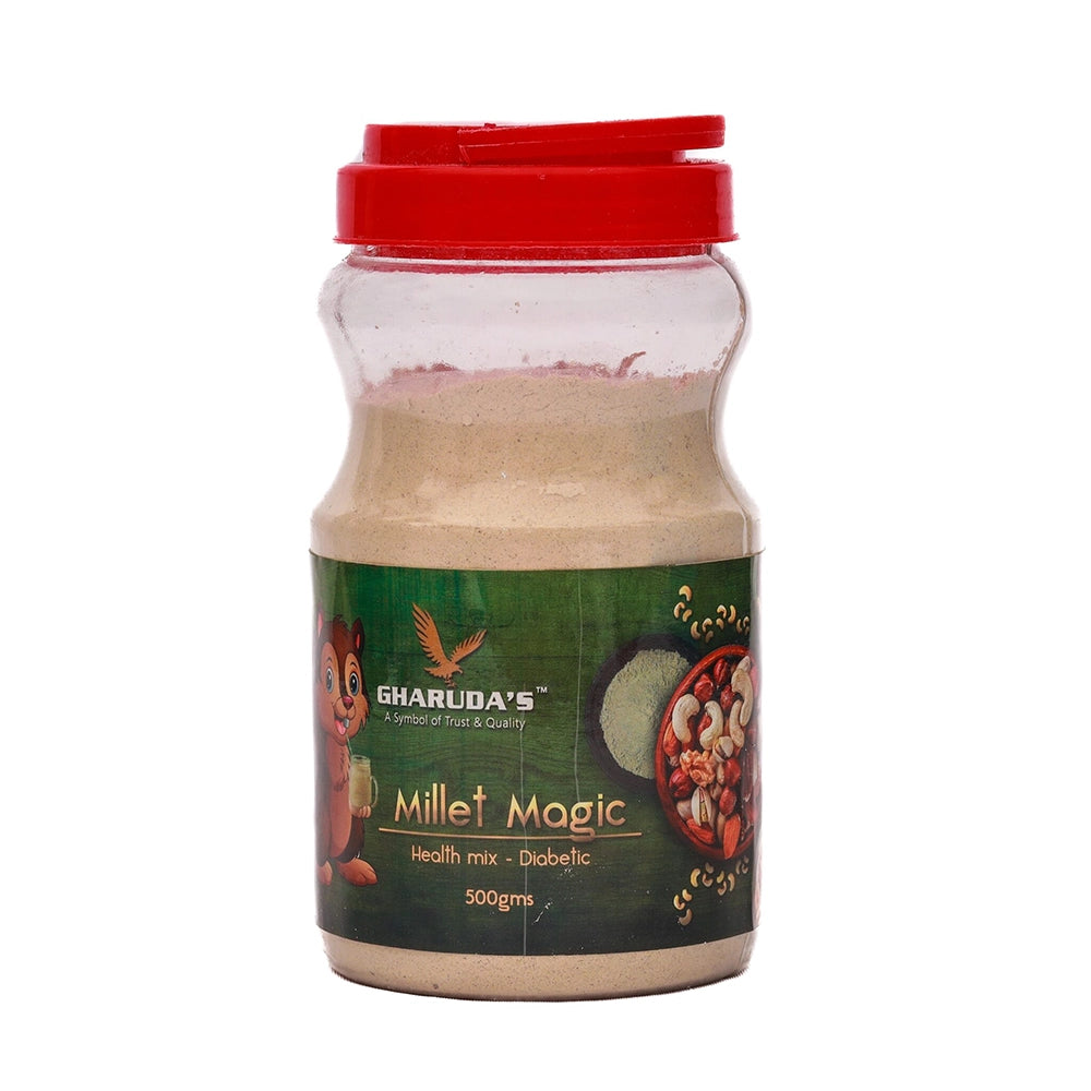 GHARUDA FOODS Millet Magic Health Mix Diabetic-500g