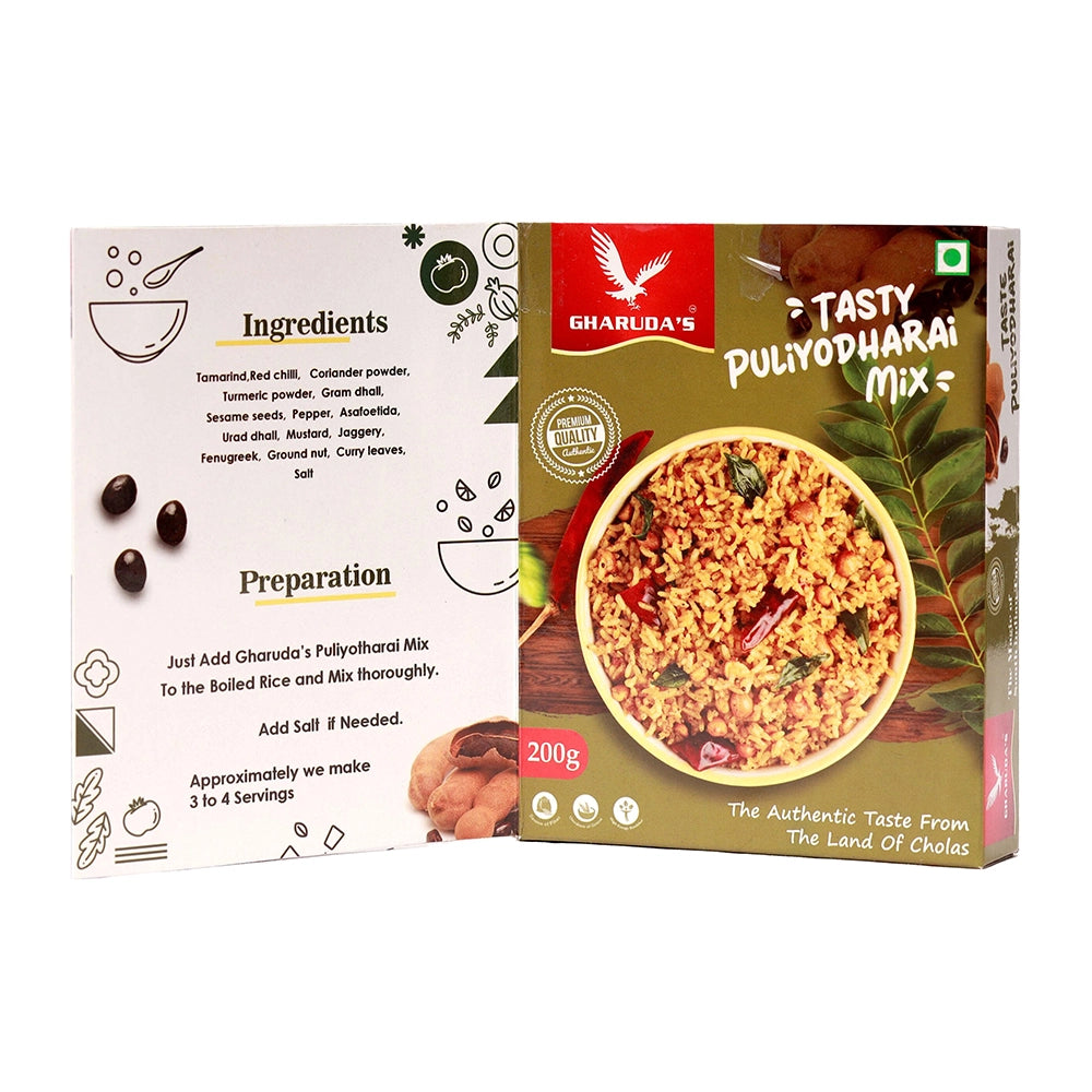 Gharuda Foods Puliyodharai Mix-3