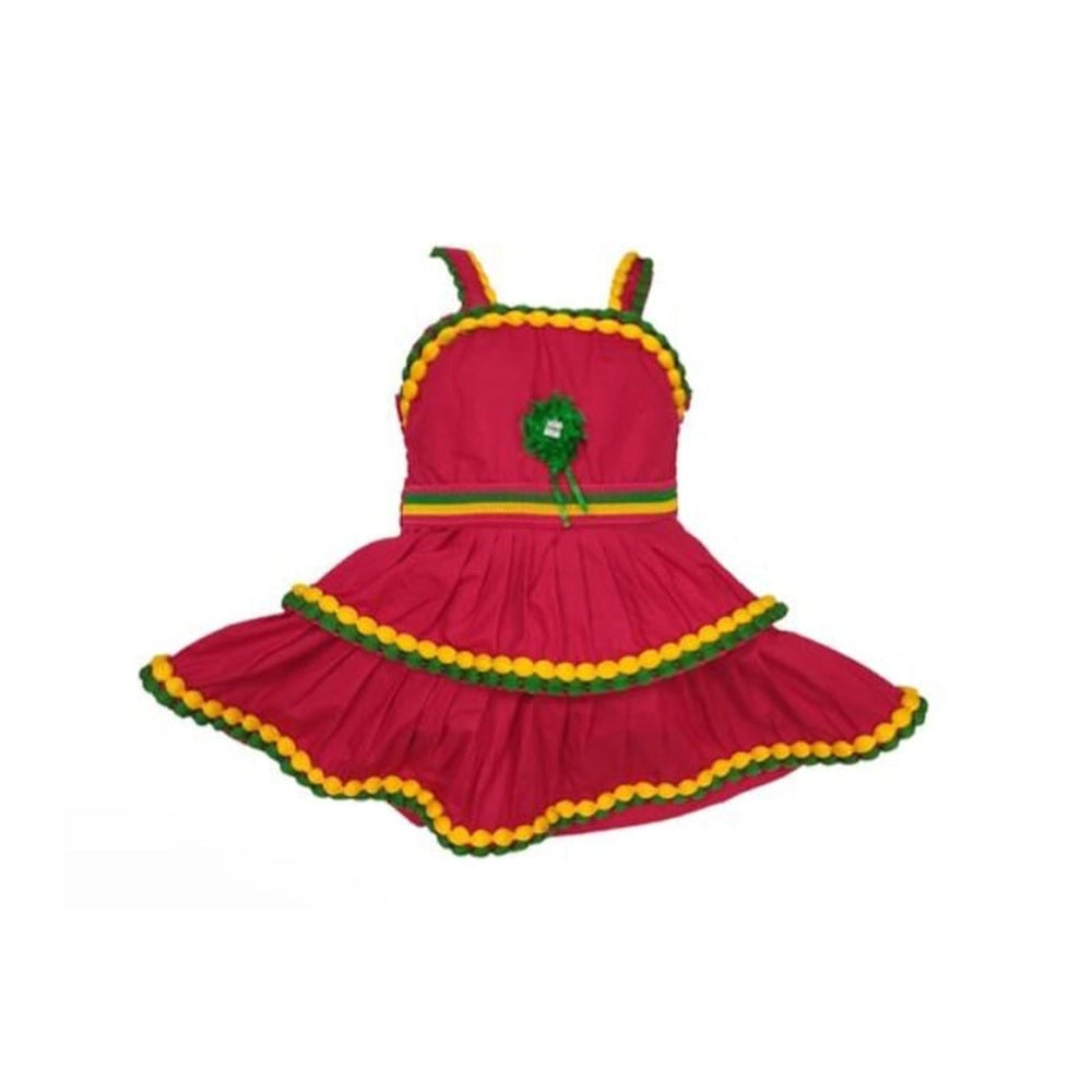 SD Garments Baby Girls Cotton Frocks &amp; Dresses (Pack of 12)