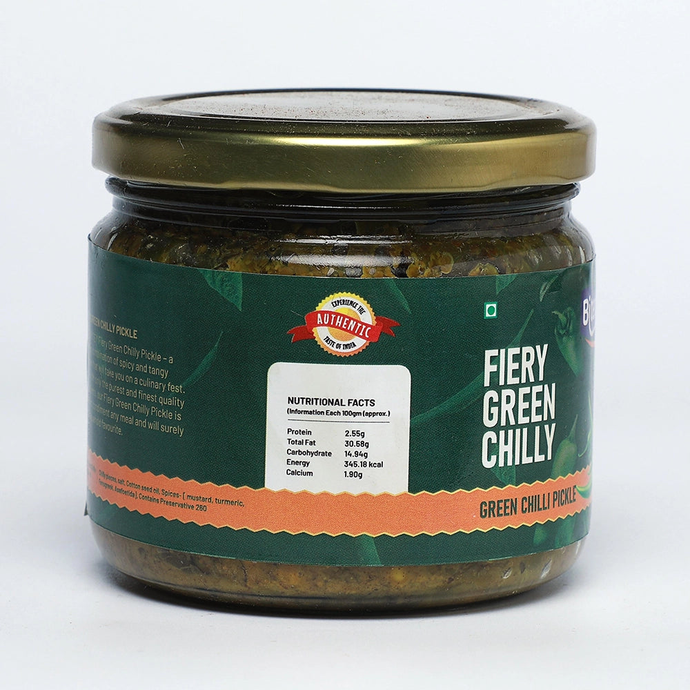 Green Chilly Pickle225gm-2
