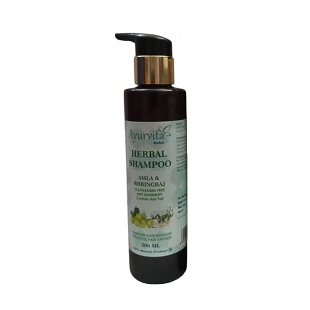 Herbal Handmade Shampoo Amla 200 millilitre-1
