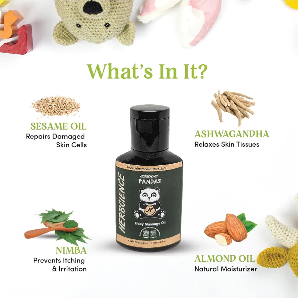 Herbcience Baby Care Trial Combo Of 30ml-4