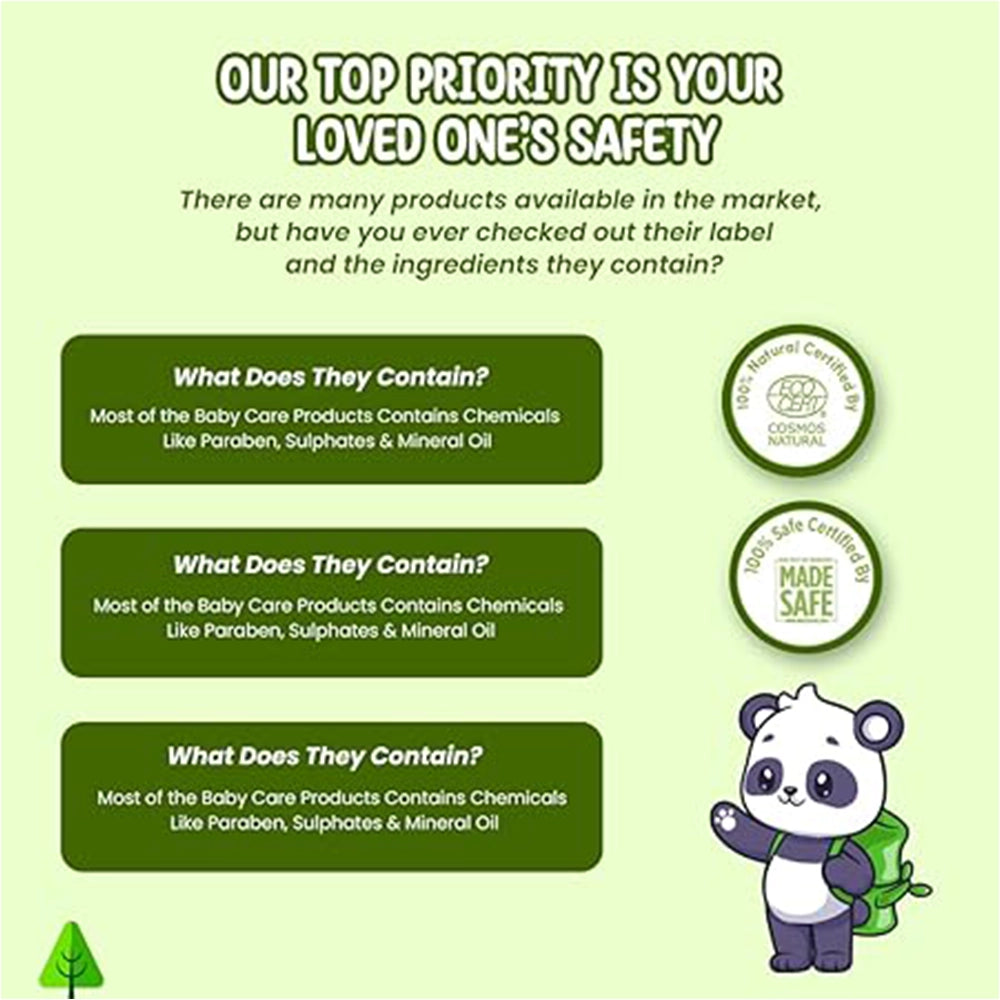 Herbcience Pandas Baby Body Wash-4