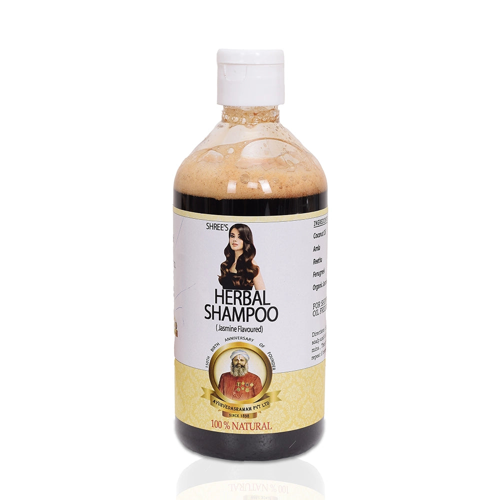 Ayurvedasramam Jasmine Flavoured Shampoo 1000ml