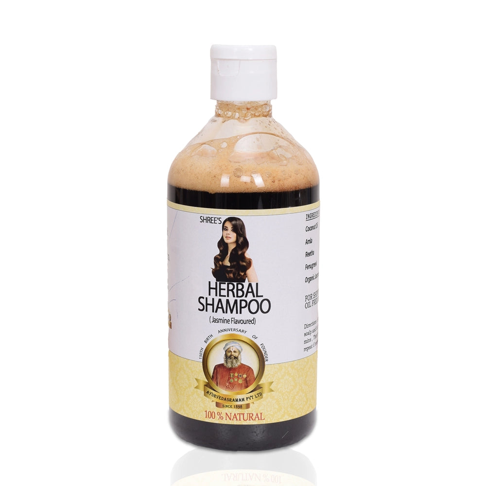 Ayurvedasramam Jasmine Flavoured Shampoo 200ml