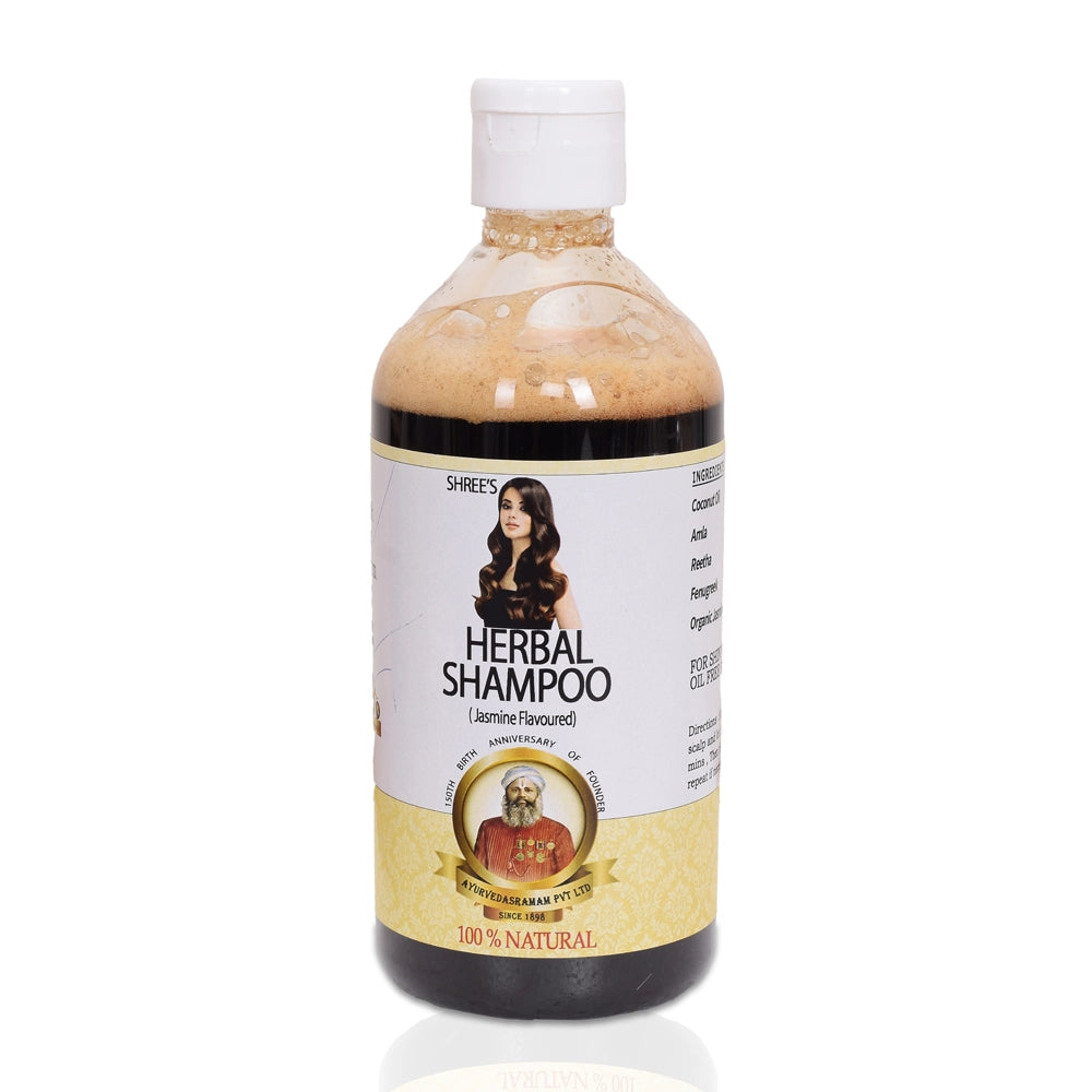 Ayurvedasramam Jasmine Flavoured Shampoo 500ml