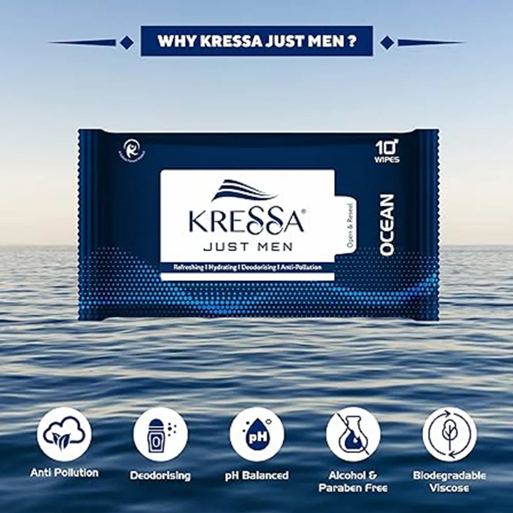 K Face Wipes For Men Ocean-3