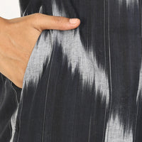 Kansie 100% Pure Cotton Ikat Kurta (4)