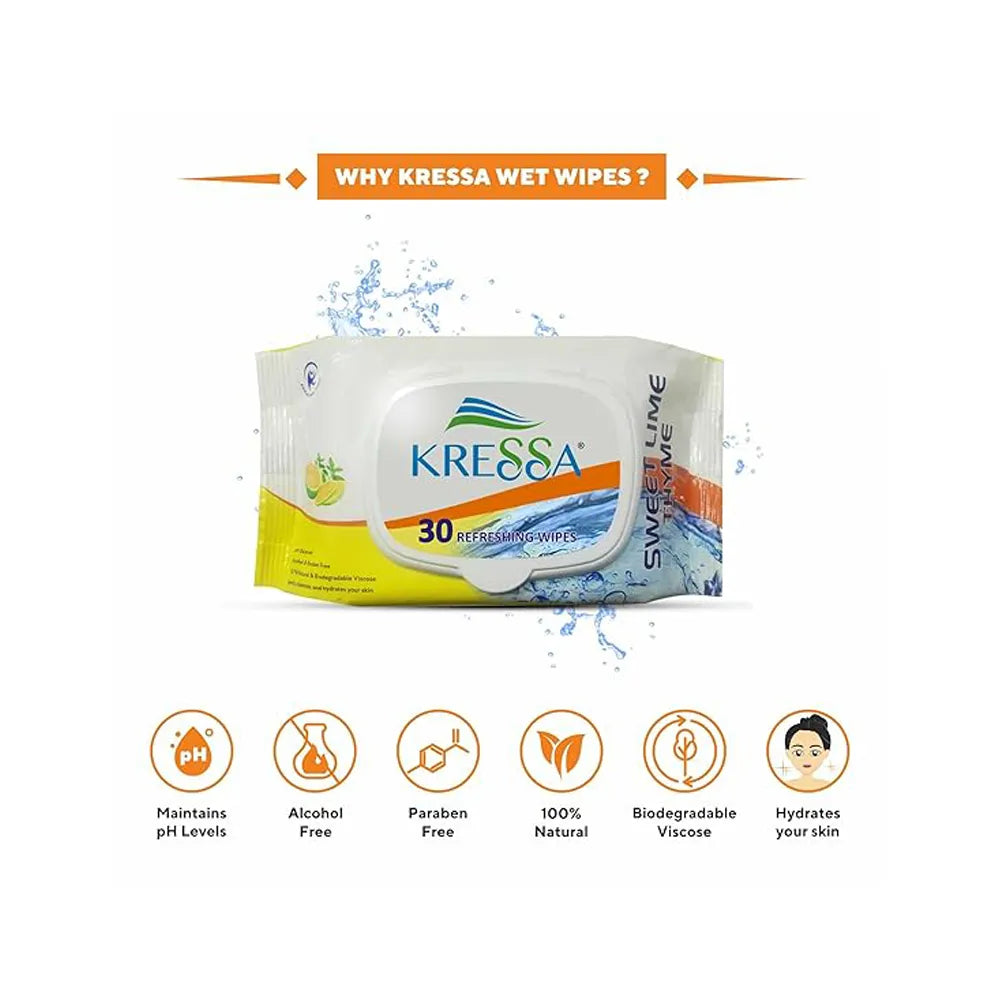 Kressa Face Wet Wipes-4