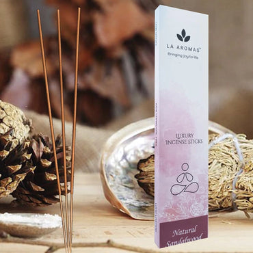 LA AROMAS Natural Sandalwood Agarbatti.2