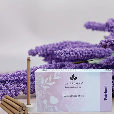 La Aromas Patchouli Natural Dhoop Sticks.2
