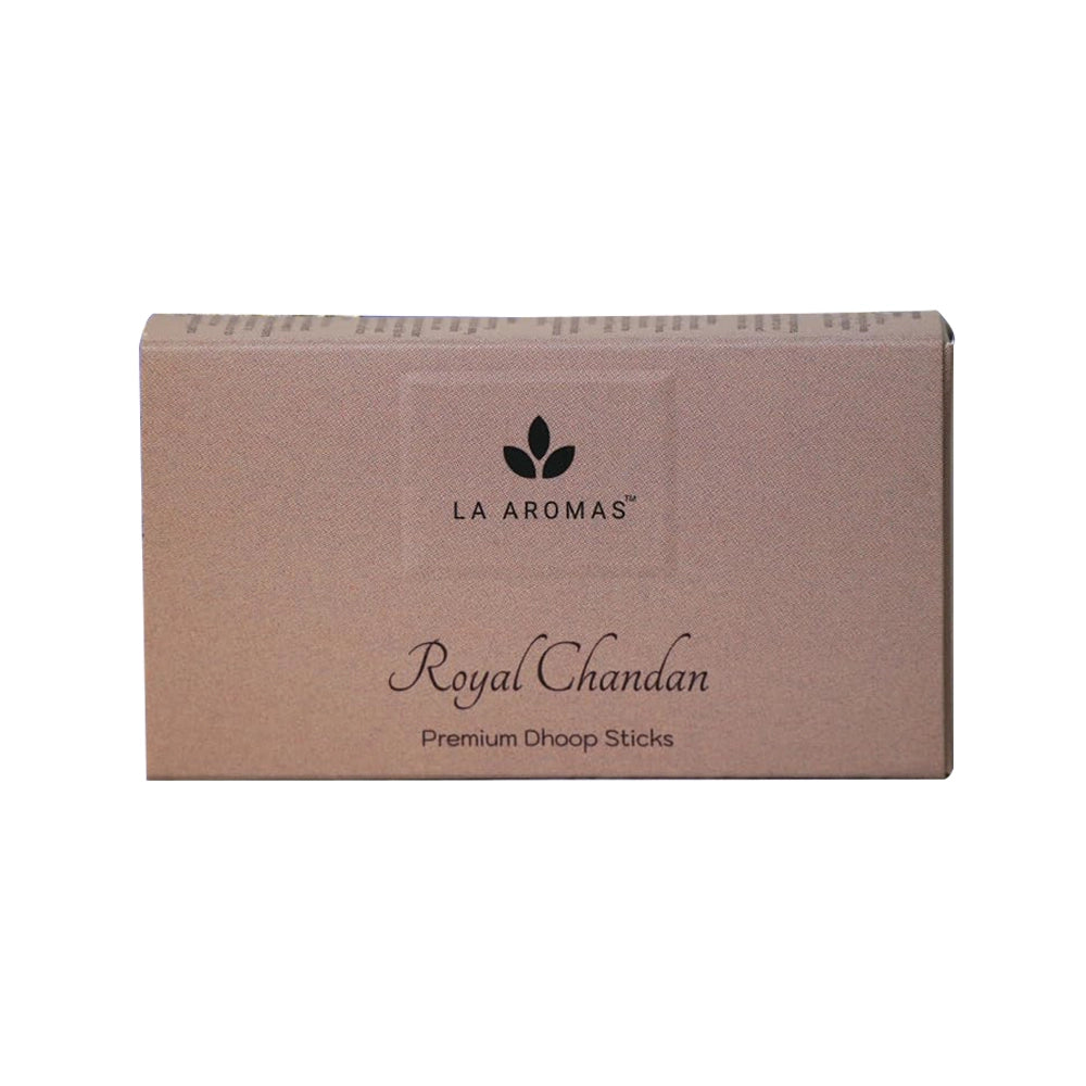 La Aromas Natural Royal Chandan Dhoop Sticks