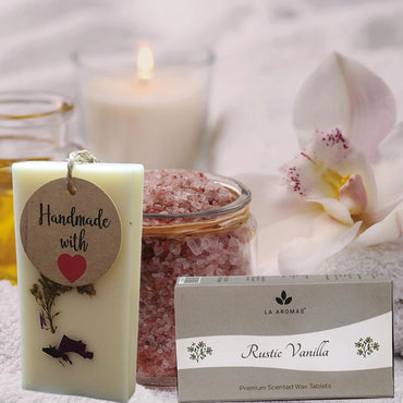 LA AROMAS Rustic Vanilla Scented Wax Tablets.2
