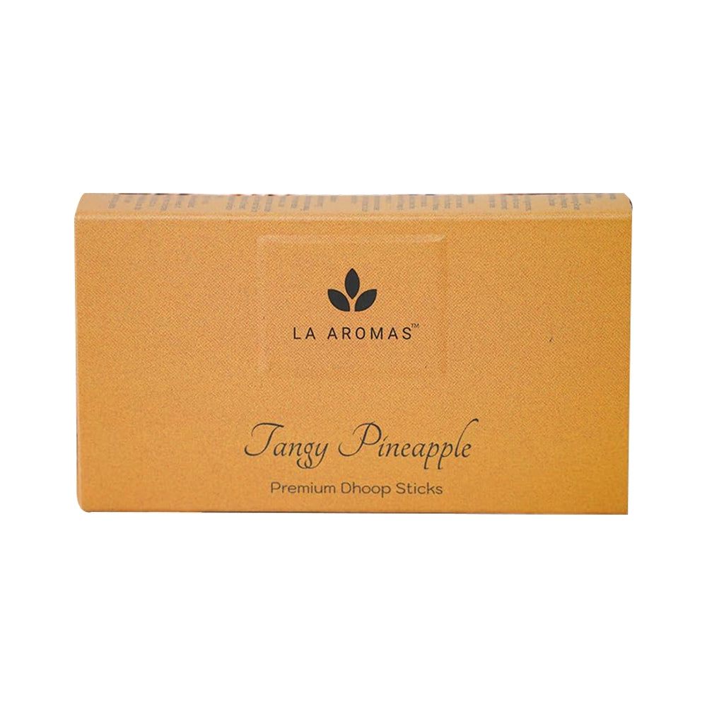 La Aromas Tangy Pineapple Dhoop Sticks