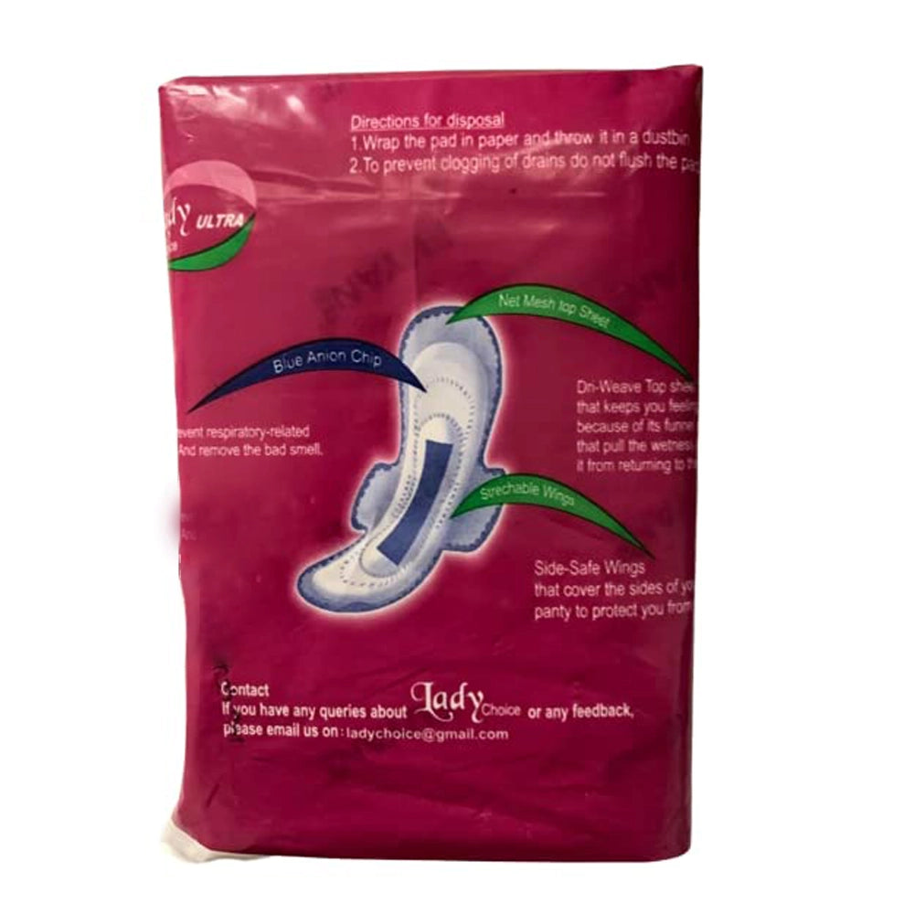 Lady Ultra Mega Flow Sanitary Pads Extra Large-4