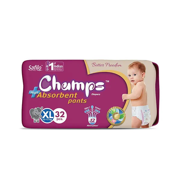 Leakage Protection Pants for Babies_12 to 17 Kg_XL_32 Pcs-1