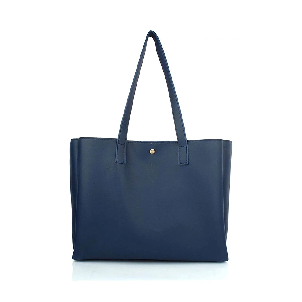 Levi'c Enterprises Women's Tote Handbag (Le-Thb37)- Navy Blue (3)